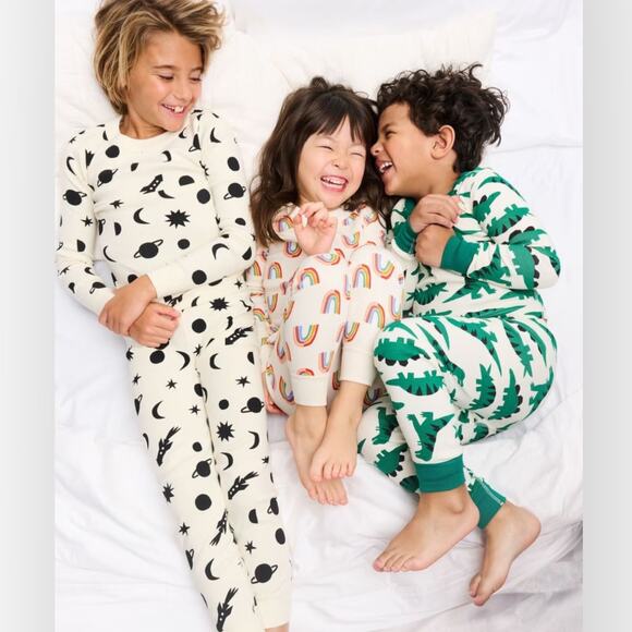 Hanna Andersson Organic Cotton Pajamas 3 Sets, Boy’s Size 12, Blue Multi - Picture 10 of 12